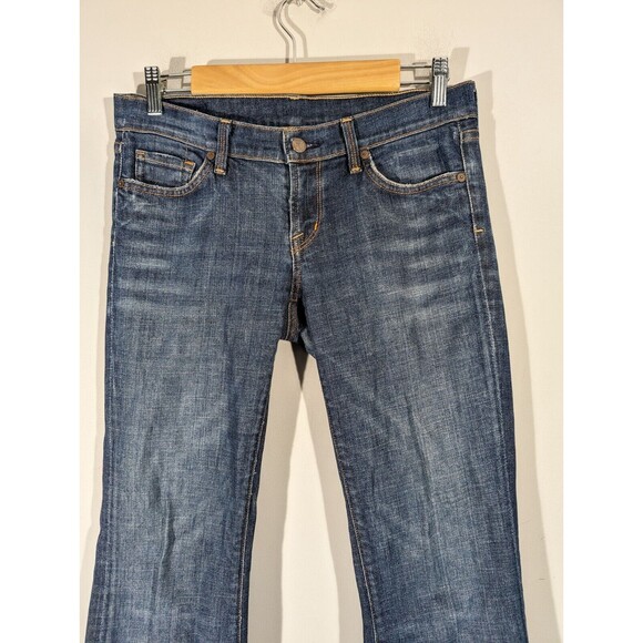 Citizens of Humanity EUC Blue Low Rise Boot-Cut Jeans Women Size 29 - Picture 2 of 8